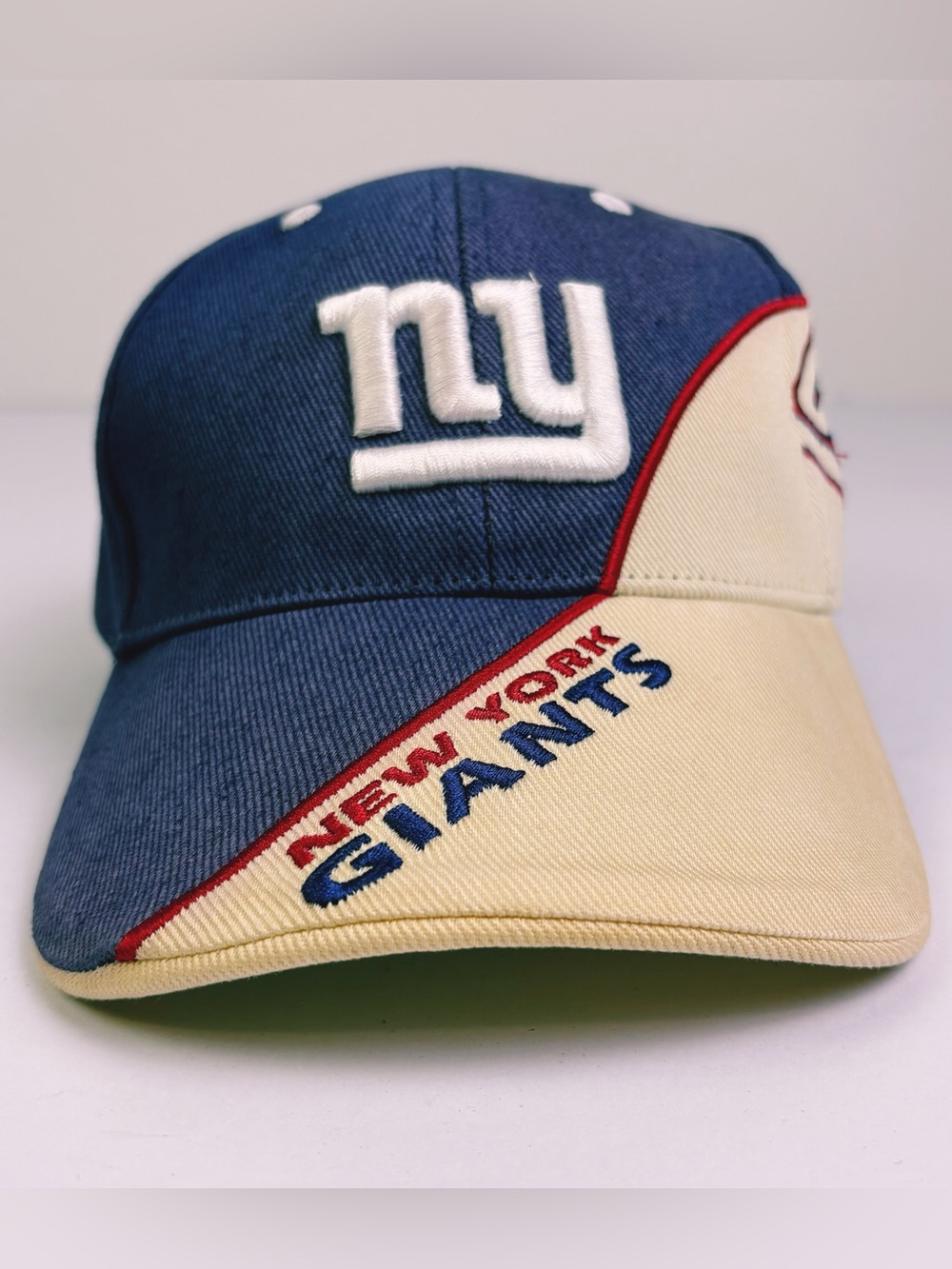 Vintage New York Giants NFL Hat Twins Enterprise Embroidered Adjustable Cap OSFA